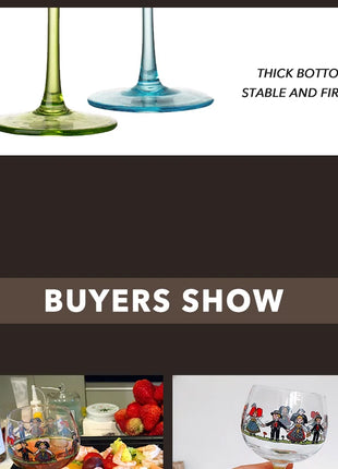 Calice per piccole persone in stile Alsace Bicchieri da vino Decorazioni per la casa Bicchiere da vino adatto per compleanni, Natale e regali di nozze 6 (fl.oz) - riparo82