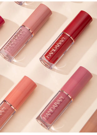 HANDAIYAN 12-Color Velvet Matte Lip Gloss Set - Liquid Lipstick Gift Box Set, Non-Sticky Lip Gloss - Riparo82