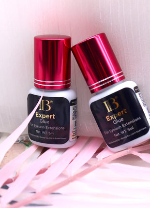 IBeauty Expert Glue For False Eyelashes Extensions Supplies Adhesive Wine Red Cap 5ml Korea Original Makeup Tools Lava Lash - Riparo82