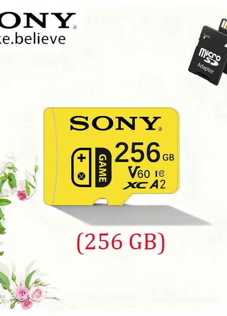 SONY Scheda TF ad alta velocità Memorie Micro Sd A2 V60 U3 Scheda Micro Sd 2TB 1TB 512GB 256GB 128GB per telefono Drone Monitor