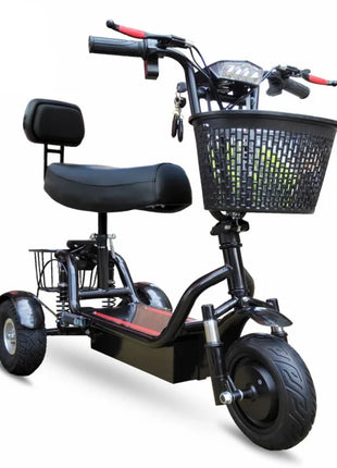 Foldable Electric Tricycle Scooter For 2 Person Elderly Adults Women Mini 3 Wheel Mobility Scooter For Adults Electric - Riparo82