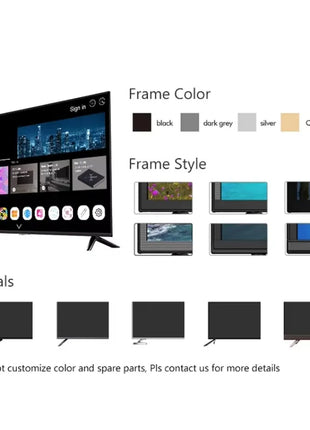 Network Operating System 70-inch 4K TV Android 2k Smart TV 32 43 50 55 60 65 75 85-inch Movie Experience - Riparo82