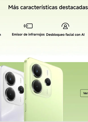 Xiaomi Redmi Note 14 4G NFC helium G99-Ultra 6,67 ''AMOLED screen 120 Hz 108 MP IA camera 5500 mAh battery,Charger Not Included - Riparo82