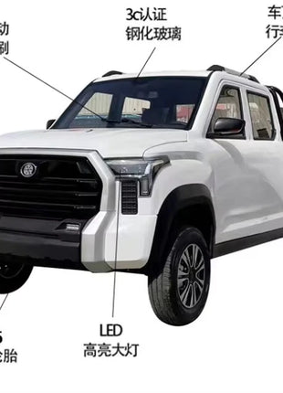 High-quality 2000W new energy vehicle new car low-speed four-wheel mini small electric vehicle adult - Riparo82