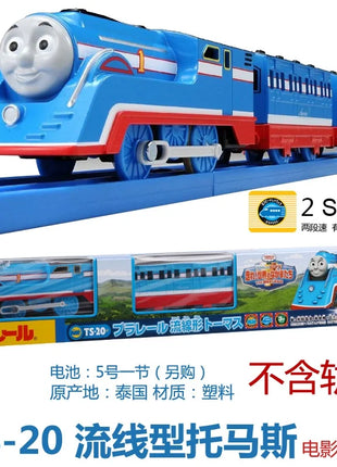 Originale Takara Tomy Tomica Thomas & Friends Treno Auto ferroviaria elettrica Golden Percy Henry Rebacca Edward Giocattolo per il regalo di compleanno del ragazzo - riparo82