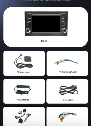 Android 14 AutoRadio For Audi A4 B6 B7 S4 B7 B6 RS4 Seat Exeo 2002-2008 RS4 B7 Radio 2008-2012 Stereo GPS Carplay Car Multimedia - Riparo82