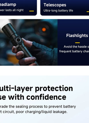 Batteria ricaricabile da dito USB 3.7V 700mAh 14500 AA con porta di ricarica rapida di tipo C per torcia a LED giocattoli lampada frontale per mouse - riparo82