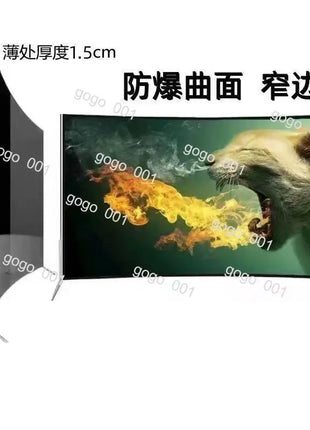 Large screen explosion-proof curved TV high definition intelligent network 50 65 75 80 90 100 inch LCD TV - Riparo82