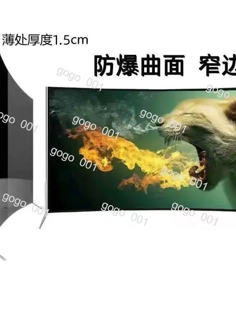Large screen explosion-proof curved TV high definition intelligent network 50 65 75 80 90 100 inch LCD TV - Riparo82