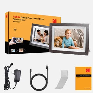 Argine 1 anno di garanzia 】 cornice digitale Kodak da 10 pollici, Touch Screen HD 800*1280 con memoria 32G, Album elettronico a funzione completa