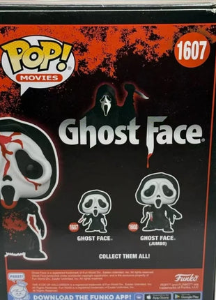 Funko Pop Scream Ghost Face Genuino Action Doll Modello Killer Ghost Face (Bloody) Bambole in vinile Edizione limitata Raccogliere giocattoli Regalo
