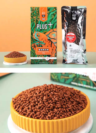 YUR KWAI Turtle Color Enhancing Food - Vibrant Red/Yellow Formula for Box Turtles (Yellow-Margined/Red-Face/Fire) - Riparo82