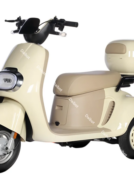 800W Pink/Grey/Red Adults 3 Wheel Electric Tricycle Small With Hidden Foldable Baby Seat/Parent Child Electric Scooter Fashion - Riparo82