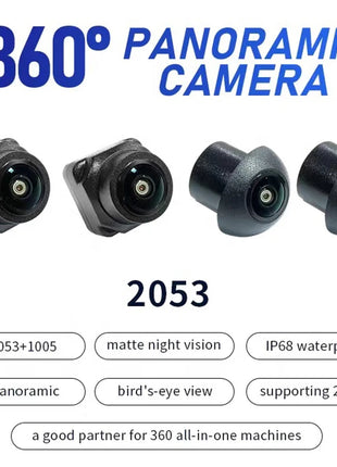 360 Cameras Car Panoramic Camera 1080P AHD Front /Rear /Left /Right Rear View Cameras System for Android Auto Radio Night Vision - Riparo82