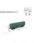 Locomotiva ferroviaria classica Accessori per treni a vapore retrò Carrozza Paletta Pista del treno Giocattoli per bambini per ragazzo - riparo82