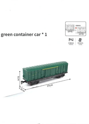 Locomotiva ferroviaria classica Accessori per treni a vapore retrò Carrozza Paletta Pista del treno Giocattoli per bambini per ragazzo - riparo82