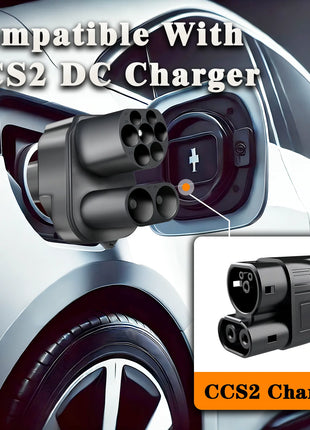 GUWIEYG CCS2 to Tesla EV Charging Adapter 300A CCS2 Combo for Tesla Convertor for Car Charger CCS2 Tesla Adapterr - Riparo82