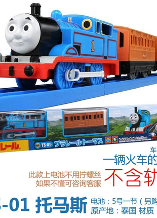 Originale Takara Tomy Tomica Thomas & Friends Treno Auto ferroviaria elettrica Golden Percy Henry Rebacca Edward Giocattolo per il regalo di compleanno del ragazzo - riparo82