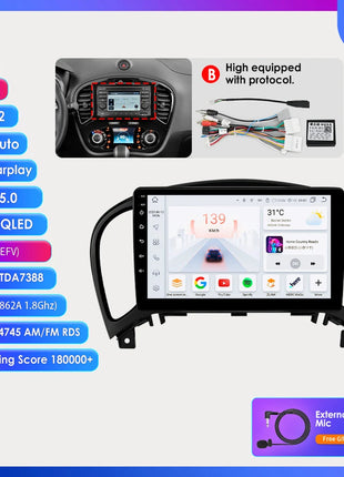 Hizpo Car Radio For Nissan Juke YF15 2010 - 2014 Carplay 4G Multimedia Video Player GPS Autoradio AI Voice 2 Din Android Auto BT