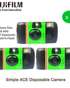 Fujifilm Fotocamera a pellicola usa e getta monouso Fujifilm Quick Snap/Fujifilm Quick Fun/Fujifilm ACE 400 con Flash 27 esposizioni fotografiche