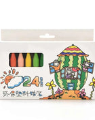 12-color and 24-color Triangular Crayons Children's Drawing and Doodling Colored Washed Crayons Crayon Stationery