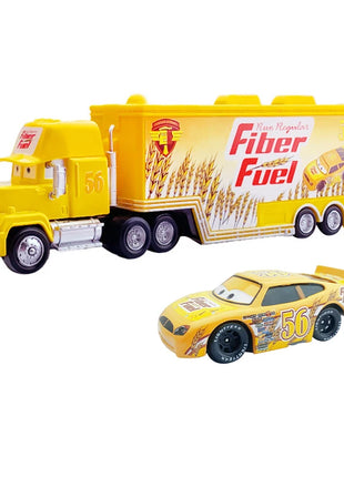 Auto 2 Mack Truck Pixar auto da corsa Lightning McQueen Jackson Storm mini Car 1 3 collezione Pressofuso Giocattolo in metallo Regalo per il regalo del capretto - riparo82