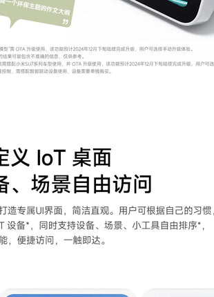 New Xiaomi Smart Home Display Mini Intelligent Touchscreen Speaker With Xiaomi Hyper OS Bluetooth Control Mijia Smart Devices - Riparo82