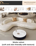 Divani da soggiorno moderni di lusso Divani da soggiorno bianchi minimalisti confortevoli di grandi dimensioni Mobili da terrazza di design Muebles