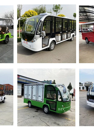 New solar power factory customized electric sightseeing tour bus, park, amusement park, airport and scenic area shuttle bus - Riparo82