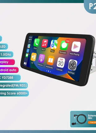 10.33'' Wireless Carplay Android 13 Universal Car Radio Support 4G WIFI DSP BT 1 Din Car Multimedia GPS Intelligent Autoradio