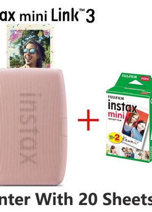 Nuova stampante Fujifilm Instax Mini stampante Fujifilm originale Link 2 con fotocamera a pellicola istantanea Instax Mini Film selezionabile