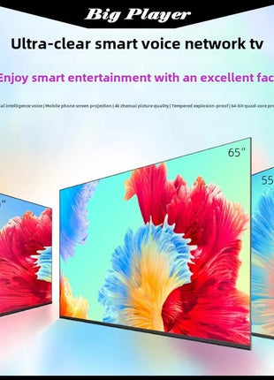 New 4K 55 Inch LCD TV with High-definition 65 Intelligent WIFI Tablet 32 Network 50 Home 46 - Riparo82