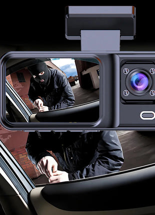 Dash Cam for Cars Camera Black Box 3 Channel /2 Channel  1080P Video Recorder Rear View Camera for Vehicle Car DVR car accessory - Riparo82