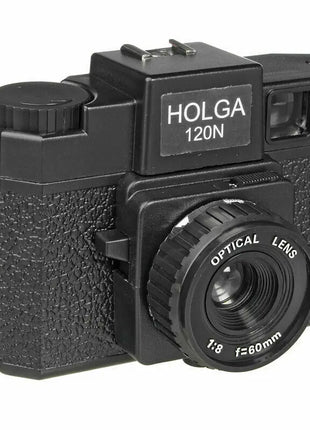 Nuovo Holga 120N Retro Point And Shoot Film Camera Lomo Manuale Prime Film Camera Lomography Lomo Per Kodak Fujifilm nero