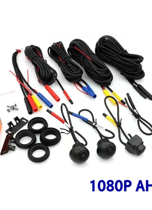 360 Cameras Car Panoramic Camera 1080P AHD Front /Rear /Left /Right Rear View Cameras System for Android Auto Radio Night Vision - Riparo82