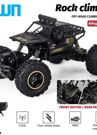 ZWN 1:16 4WD RC Auto 2.4G Radio Auto telecomandate Buggy ricaricabile 4x4 Camion telecomandati fuoristrada Ragazzi Giocattoli per i regali dei bambini
