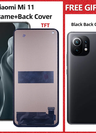 6.81 "Per Xiaomi Mi 11 Display LCD Touch Digitizer Assembly Per Xiaomi Mi 11 M2011K2C M2011K2G Display Parti di Ricambio Dello Schermo - riparo82