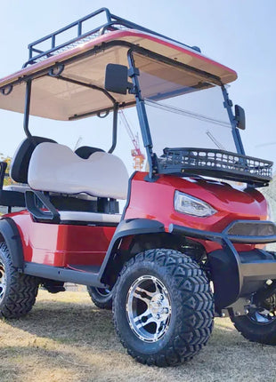 China's Hot Sale 48V/72V Lithium Golf Car 4/6/8 Person Electric Mini Sightseeing Bus Electric Golf Carts