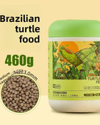 Yee 6-in-1 Freeze-Dried Turtle Food - Mixed Protein & Veggie Diet for Red-Eared Sliders & Aquatic Turtles - Meat & Plant Pellets - Riparo82