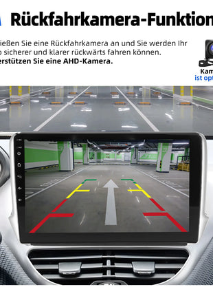 ESSGOO Android 14 For Peugeot 208 12-18 10"Display Car Stereo Radio GPS Navi Carplay Android Auto Wifi BT FM RDS Mirror Link SWC - Riparo82