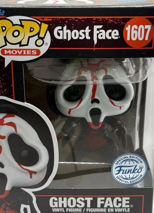 Funko Pop Scream Ghost Face Genuino Action Doll Modello Killer Ghost Face (Bloody) Bambole in vinile Edizione limitata Raccogliere giocattoli Regalo