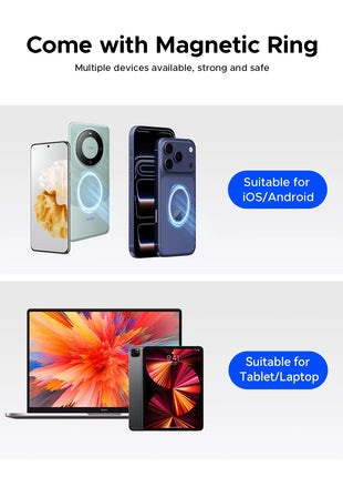 ORICO Mini SSD esterno magnetico per iPhone 16 15 Pro/Max ProRes 2000 MB/s 4K ProRes HDR Registra e memorizza Stato solido portatile