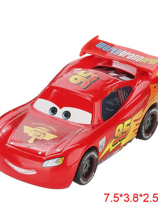Disney Pixar Cars 2 3 Pressofuso in metallo Veicolo Saetta McQueen Mater Jackson Storm Miss Fritter Auto Giocattolo Giocattoli per bambini Regali di Natale - riparo82
