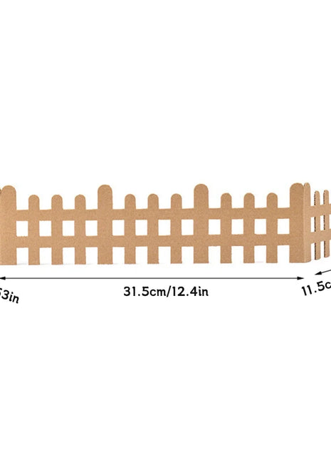Kit per la casa in cartone natalizio Gioca a divertenti decorazioni per interni ed esterni Modello natalizio fatto a mano, regali per bambini