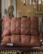 Luxury 100% Goose Down Feather Stuffed Pillows Pinch Pleat Design Neck Protection Bed Pure Cotton Cover Cushion for Sleeping - Riparo82