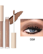 24 Colors Matte Liquid Eyeshadow Cream Nude Eye Makeup Long Lasting Eye Shdaow Stick Blush Purple Green Blue Red Contour Shadow - Riparo82