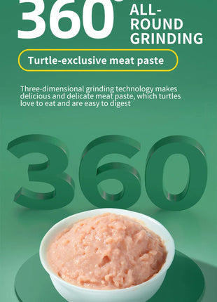Yee Small Turtle Snacks Nutrition Meat Strips Turtle Food Turtle Feed Breadworms Meat Puree - Riparo82