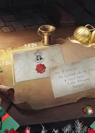 20pcs Magic Wizard Floating Acceptance Letters Banners for Halloween Harry Themed Party Decoration Masquerade Welcome Letter - Riparo82