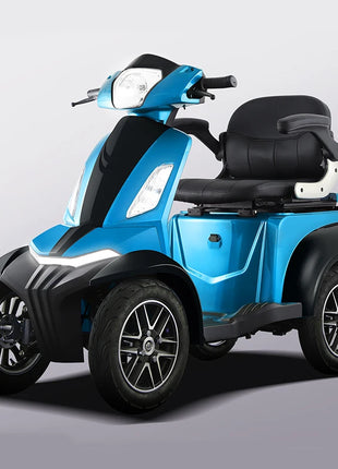 Off-road Powerful Adult Bike 4Wheel Car for Handicapped and Elderly Scooter Moto Eletrica Aduto Elektro Fahrzeuge Für Erwachsene - Riparo82
