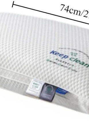 Neck Pillow Help Sleep And Protect The Neck Cervical Orthopedic Household Soybean Fiber SPA Massage Pillow For Sleeping New - Riparo82